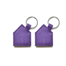 Load image into Gallery viewer, Das Haus Leather Key Ring x 2 Giftset
