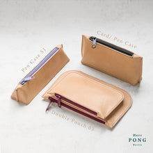 Load image into Gallery viewer, Kayak Collection - Vegetable Tanned Leather Card/ Pen Case