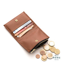 Load image into Gallery viewer, Calf Leather Coin/Card Wallet (S) in Gift Box