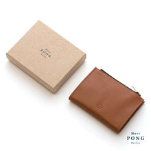 Load image into Gallery viewer, Calf Leather Coin/Card Wallet (L) in Gift Box