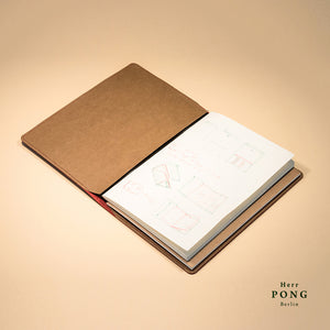 Mitte Collection - A5 Leather Notebook Cover