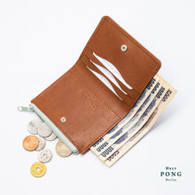 Laden Sie das Bild in den Galerie-Viewer, Herr PONG Berlin für NORR Kyoto – Billfold Coin Card Zip Wallet (L)