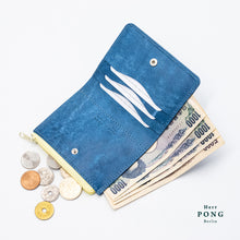 Laden Sie das Bild in den Galerie-Viewer, Herr PONG Berlin für NORR Kyoto – Billfold Coin Card Zip Wallet (L)
