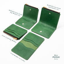 Load image into Gallery viewer, Shore Collection - Billfold Coin Card Zip Wallet (S)