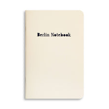 Load image into Gallery viewer, Berlin Notebook Calender Edition - Qlendar (4 Quarters)