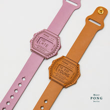 Load image into Gallery viewer, Too Late / To Die Young Leather Bracelet