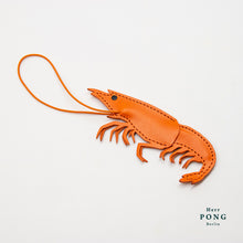 Load image into Gallery viewer, The Shrimp Leather Charm