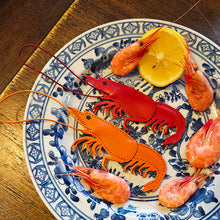 Load image into Gallery viewer, The Shrimp Leather Charm