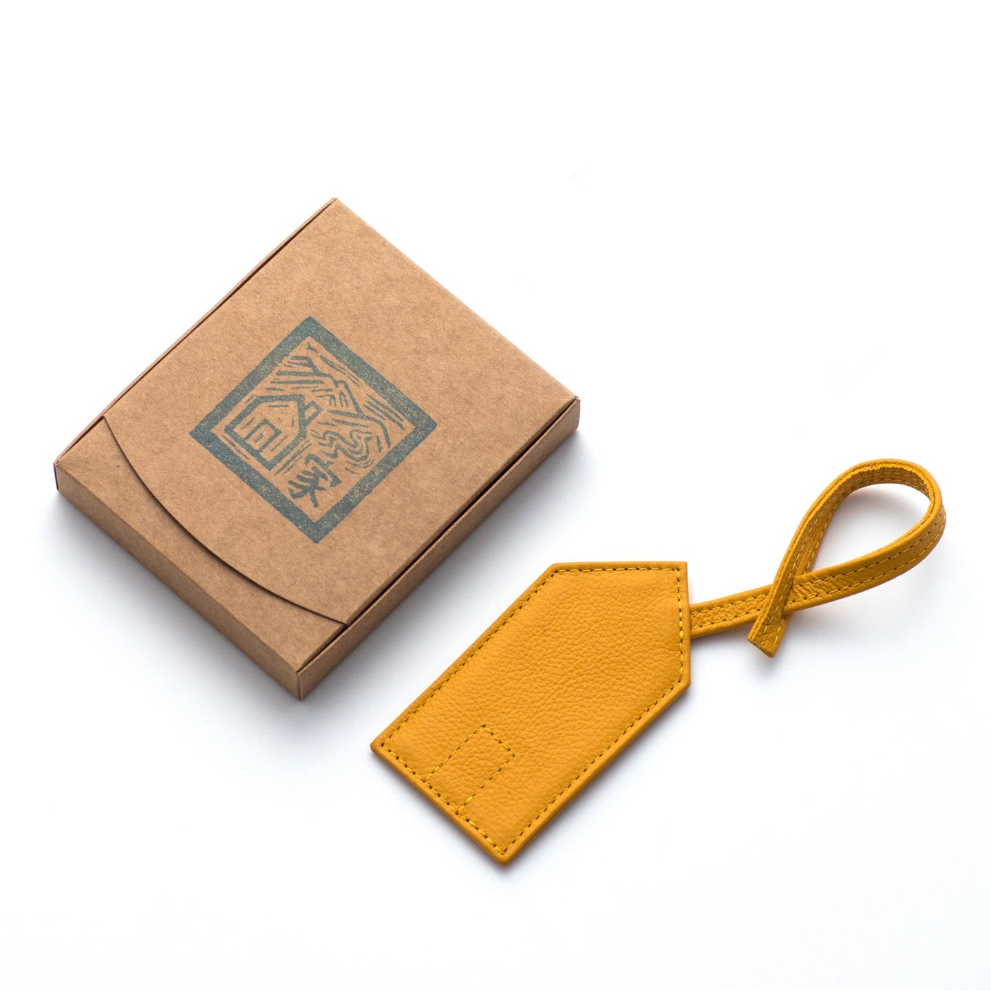 Das Haus Leather Luggage Tag in Gift box