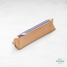 Load image into Gallery viewer, Kayak Collection - Vegetable Tanned Leather Pen &amp; Pencil Case S1
