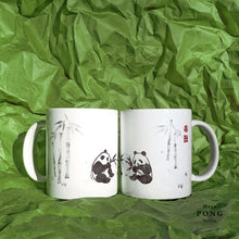 Laden Sie das Bild in den Galerie-Viewer, Pandas in the Bamboo Forest Coffee Mug