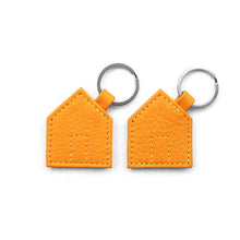 Load image into Gallery viewer, Das Haus Leather Key Ring x 2 Giftset
