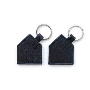 Das Haus Leder-Schlüsselanhänger x 2 Geschenkset