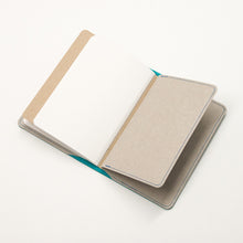Laden Sie das Bild in den Galerie-Viewer, Leather Notebook Cover Petrol + 2-pack of the original Berlin Notebook gift set