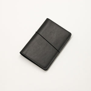 Leather Notebook Cover Black + 2-pack of the original Berlin Notebook gift set