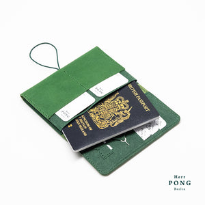 Mitte Collection - Travel Passport Leather Wallet