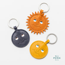 Load image into Gallery viewer, The Space Trio Keychain set (1 Sun +2 Moons)